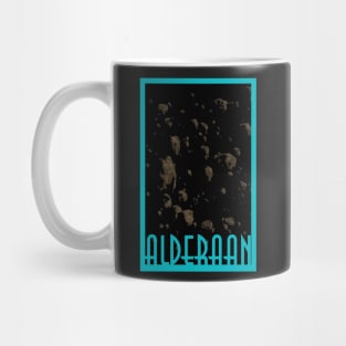 Alderaan Travel Poster Mug